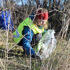 Sol, vind og masser af affald