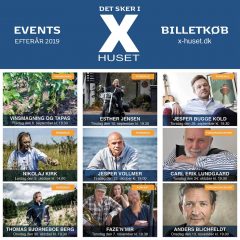 DET SKER I X-HUSET – Efterårets program