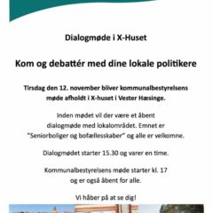 DIALOGMØDE I X-HUSET