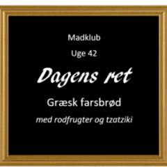 Madklub uge 42