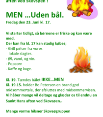 Ingen bål men stadig fest!